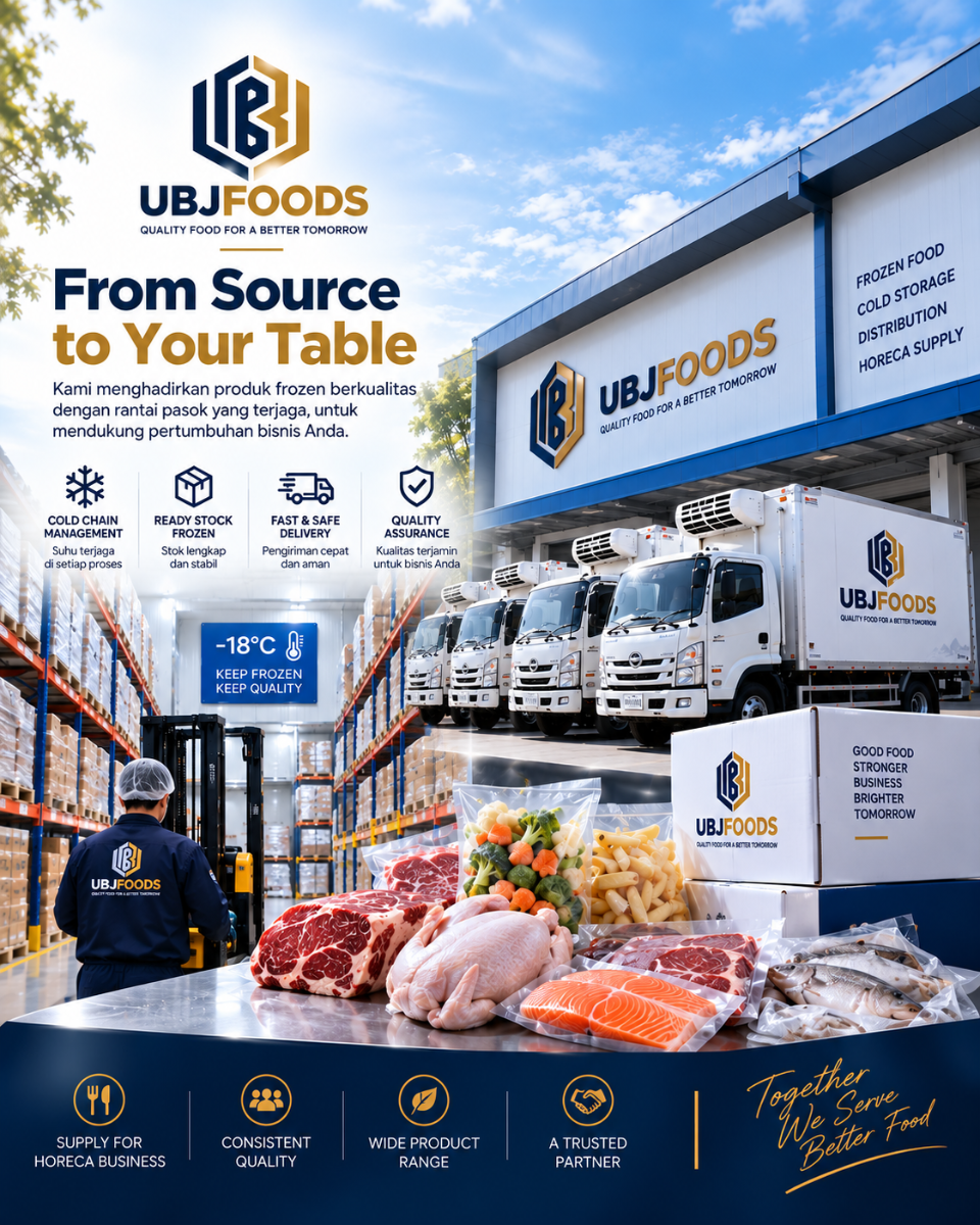 Warehouse frozen food UBJFoods